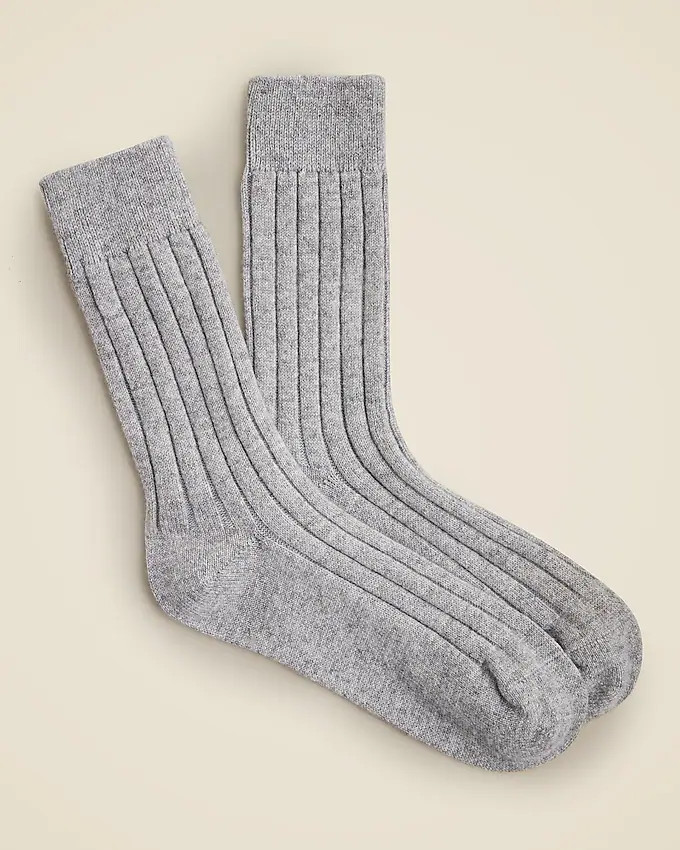 Cashmere-blend trouser socks | J. Crew US
