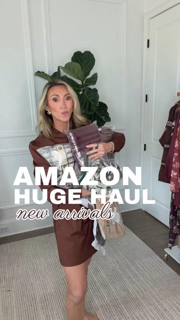 Comment FALL to shop! Amazon unboxing with so many good new fall arrivals!!✨

Fall jacket, looks expensive, zebra print dress, animal print, good jeans, mom outfits, fall fashion #amazonunboxing