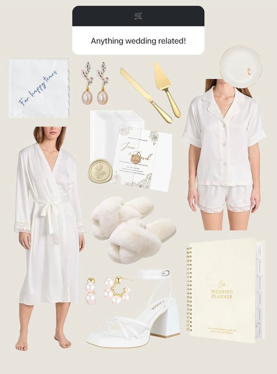 Amazon Wedding Finds ✨ Bridal Essentials + Wedding Prep Must-Haves for the Bride 🤍 From getting ready outfits and cozy slippers to chic accessories, wedding planning tools, and reception details, these Amazon finds make wedding prep effortless and elevated. Perfect for brides-to-be, bridal showers, bachelorette planning, or day-of essentials, this curated list covers everything you need for a seamless and stylish wedding experience. Save this for wedding planning ideas, bridal must-haves, and Amazon wedding finds. #weddingplanning #bride #weddingideas #bridalstyle #amazonfinds #weddinginspo #brideinspo #ltkfinds

#LTKgrwm #LTKselfcare #LTKWedding