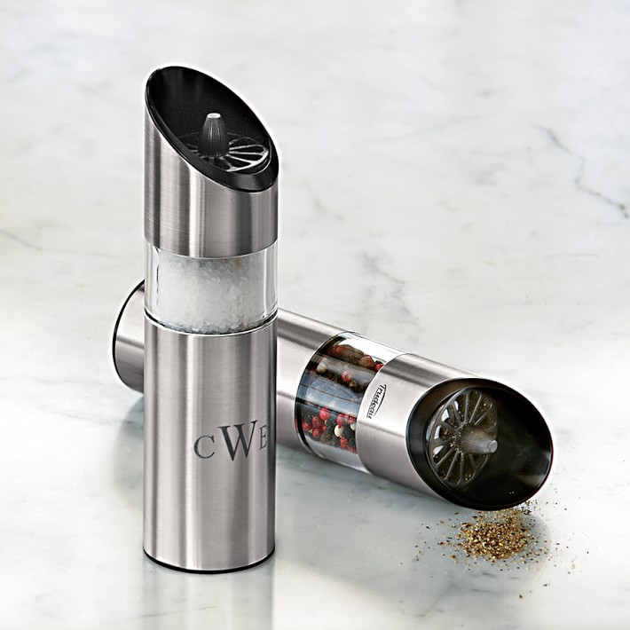 Trudeau Graviti Electric Salt & Pepper Mills | Williams Sonoma | Williams-Sonoma