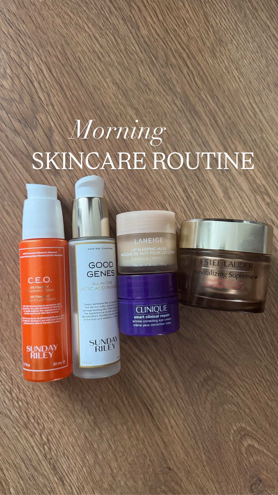 Over 40 morning skincare routine - today is the last day to get them on sale during the Sephora savings event! Use code EVERYTHINGG

#LTKselfcare #LTKBeauty #LTKSaleAlert