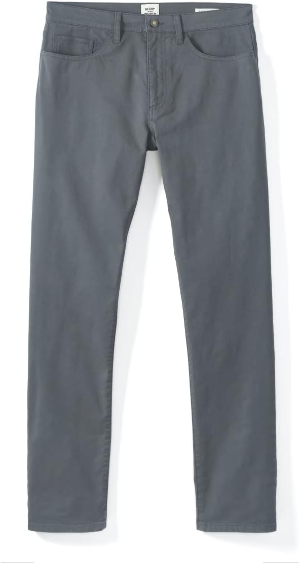 Huckberry Flint and Tinder Men's 365 Pant, Stretch Comfort, 5-Pocket Mens Pant | Amazon (US)