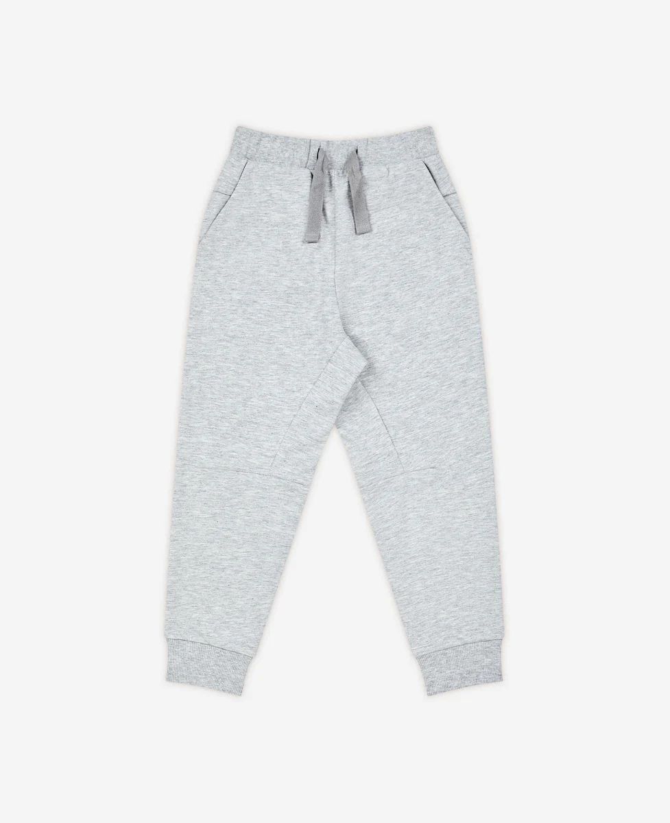 French Terry Jogger - Fog | Petite Revery