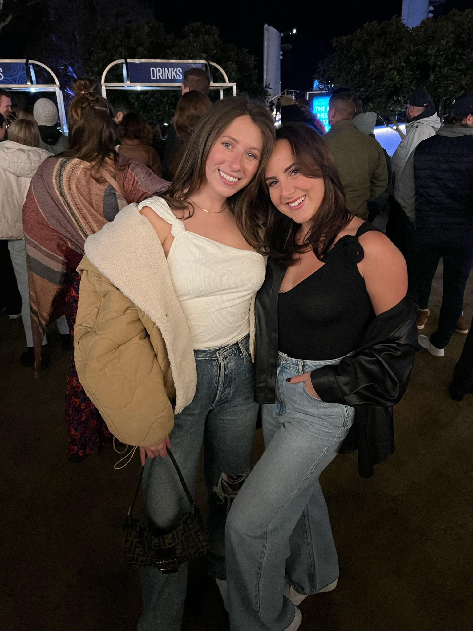 chillier than anticipated at the Maggie Rogers concert so popped this cute ASTR jacket over my bodysuit to stay warm… I still had to buy some merch to stay cozy tho 😳😂 

#LTKsalealert #LTKunder100