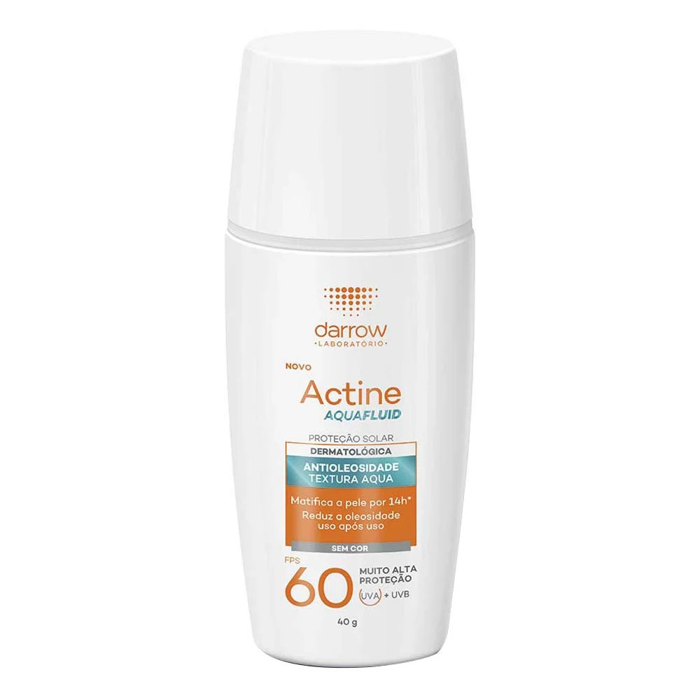 Protetor Solar Facial Darrow - Actine Aquafluid FPS 60 40g | Renner (BR)