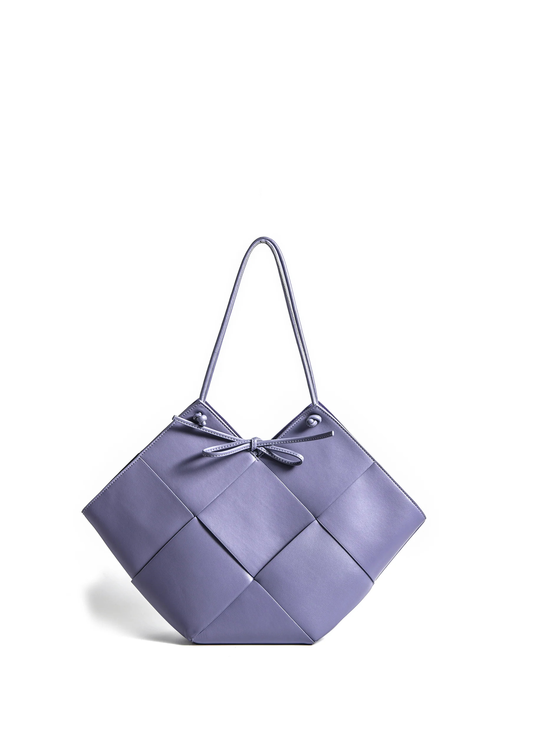Taylor Contexture Leather Bag, Taro Purple | Bob Ore Blue Collection