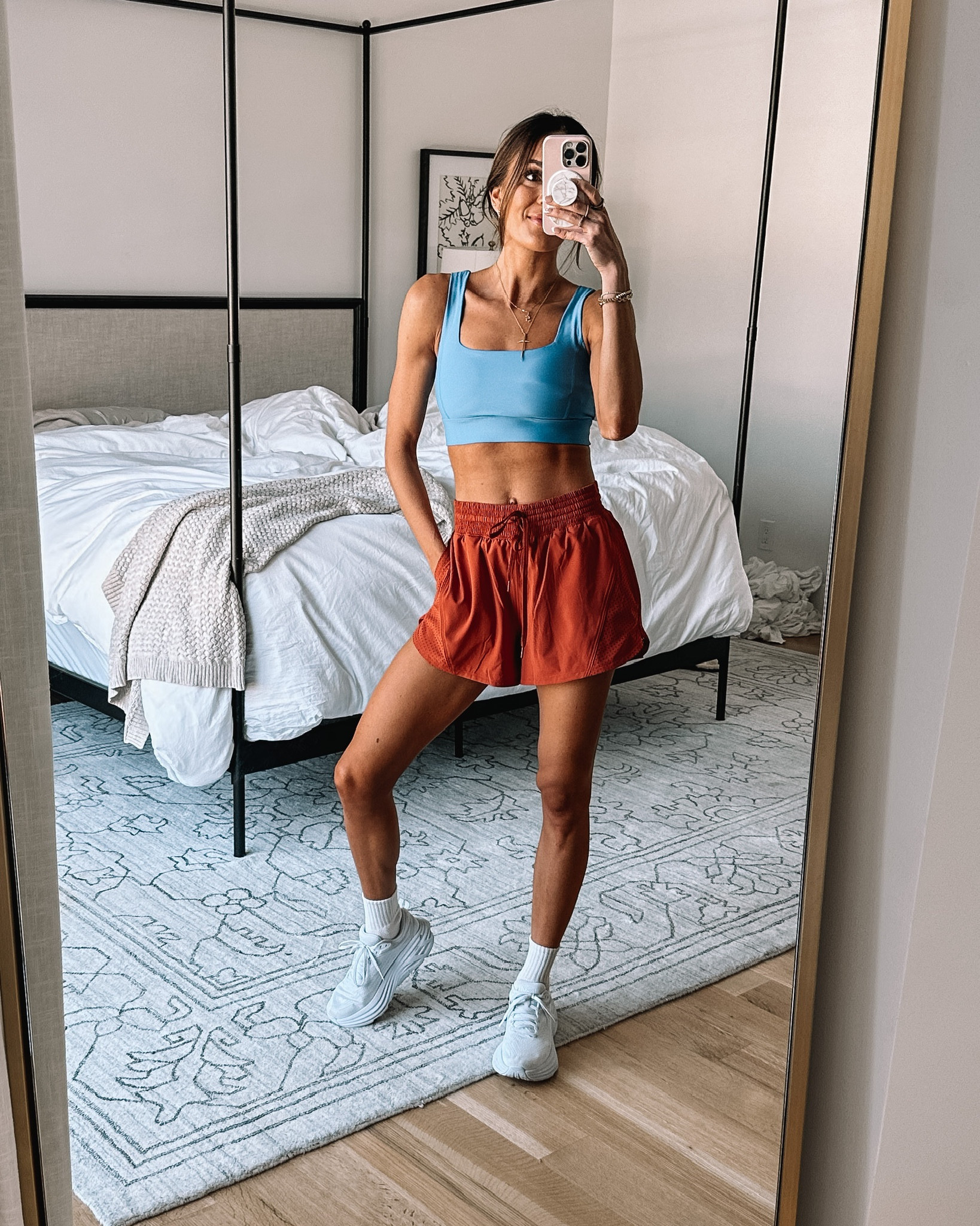 abercrombie sports bra and shorts size xs. use code AFLTK for 25% off!

#LTKfit #LTKSale