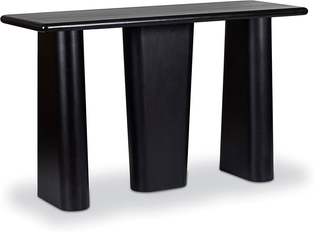 POLY & BARK Falun Console Table, Black Sable | Amazon (US)