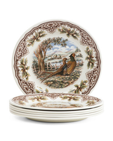 6Pk Pheasant Dinner Plates | TJ Maxx