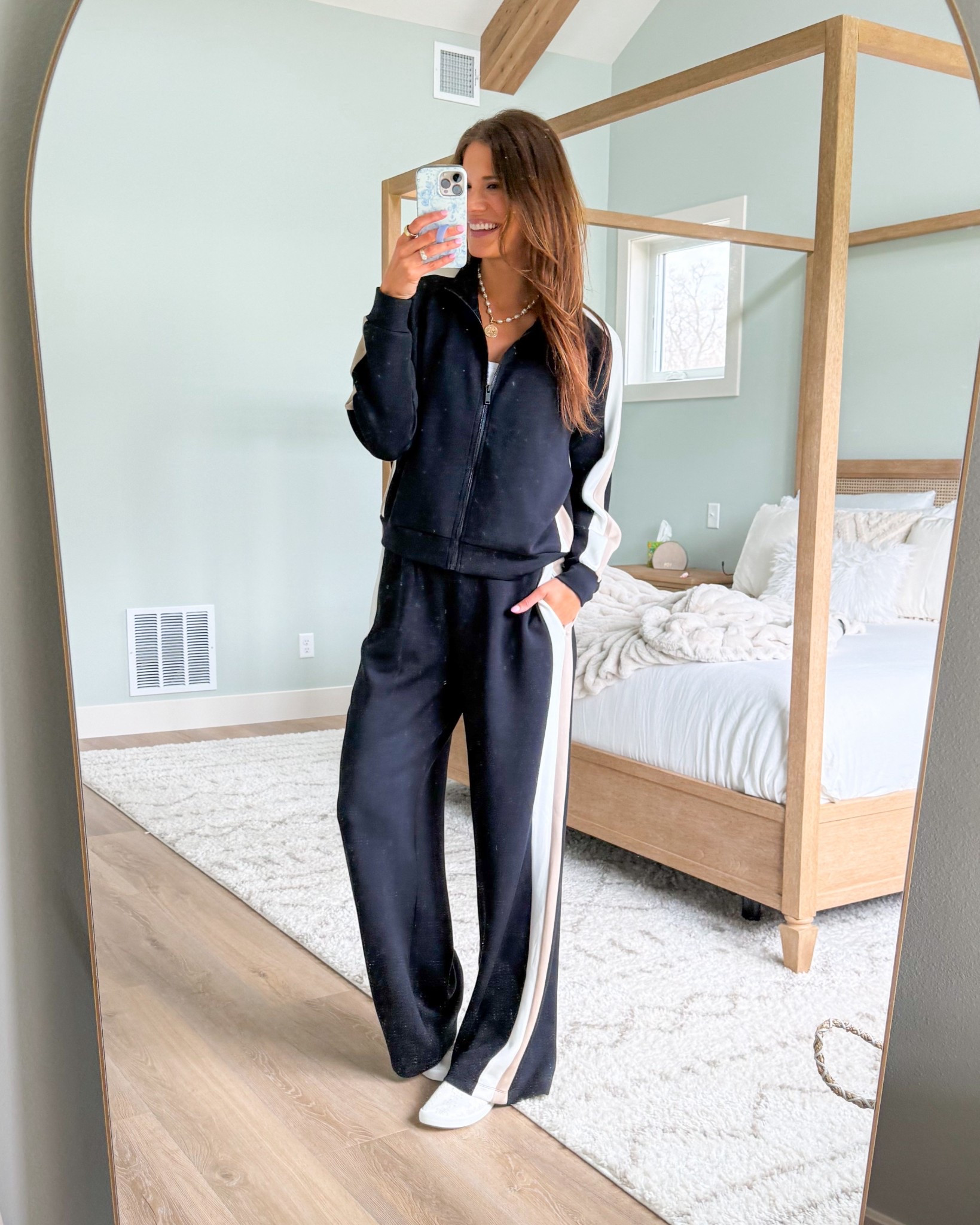 This Spanx matching set is so good. It is comfy but still looks really put together, perfect for wearing out, traveling, or even a casual work look. The fit is super flattering and the quality is a 10 out of 10.



Tall girl outfits, Spanx set, Matching set outfit, Athleisure outfit, Travel outfit ideas, Amazon tall girl clothing, 6 foot style, Casual comfy outfits, Elevated basics, Everyday outfit ideas, Comfortable fashion, Stang and Co

#LTKActive #LTKTall #LTKSeasonal