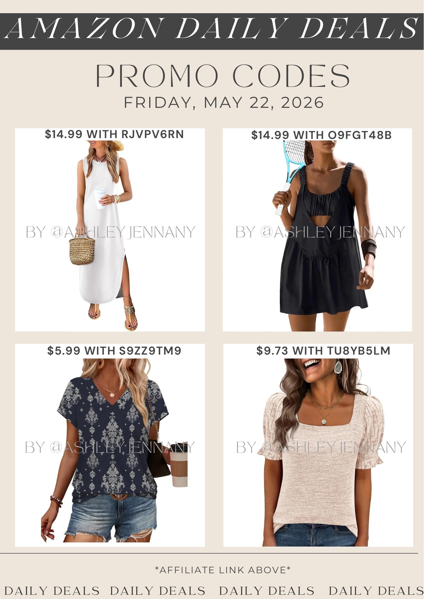 Amazon deals

#LTKSaleAlert #LTKMidsize #LTKSeasonal