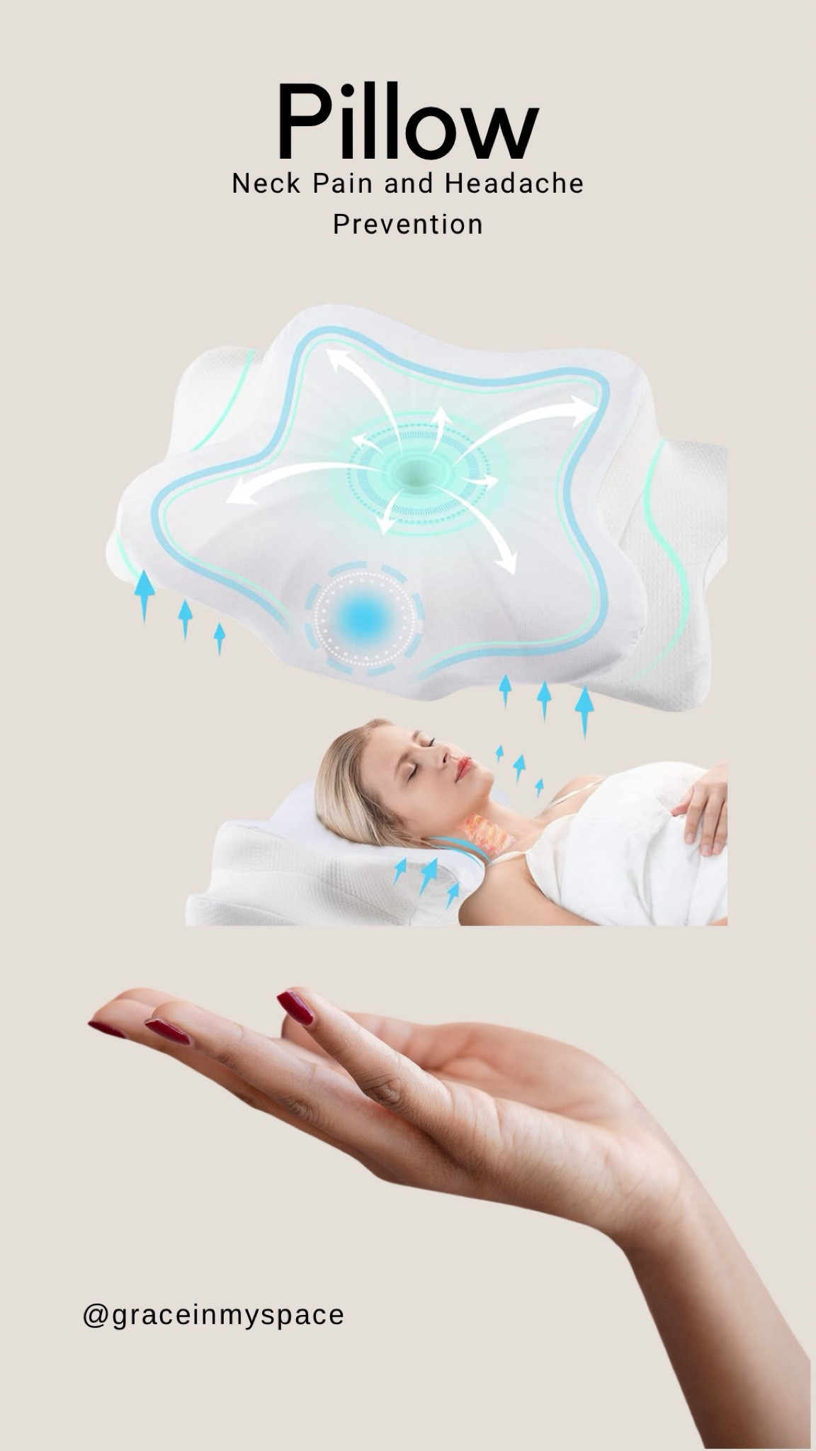 This pillow has been a game changer for neck pain and headaches  

#LTKHome #LTKFindsUnder100 #LTKFindsUnder50