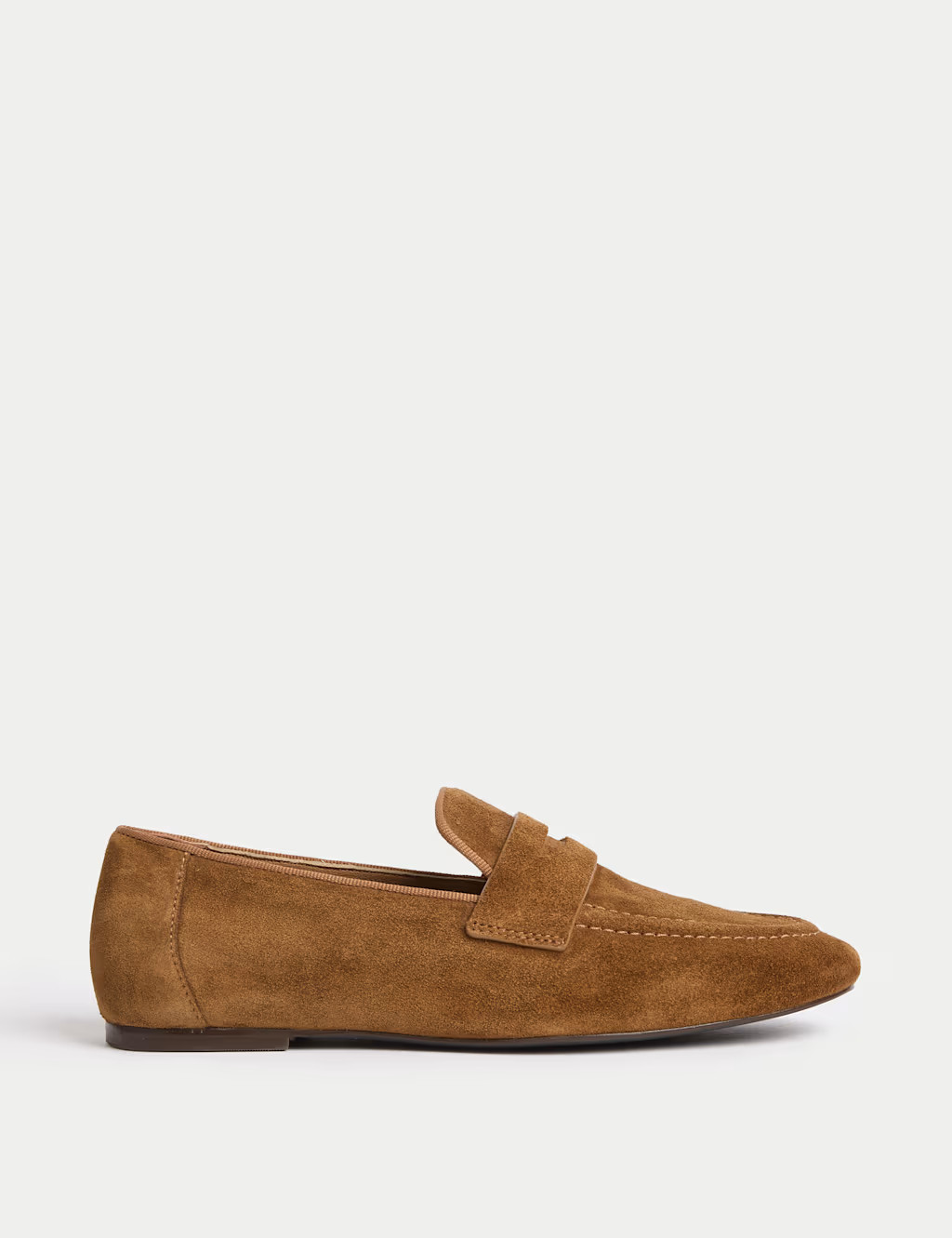 Suede Slip On Flat Loafers | Marks & Spencer (UK)