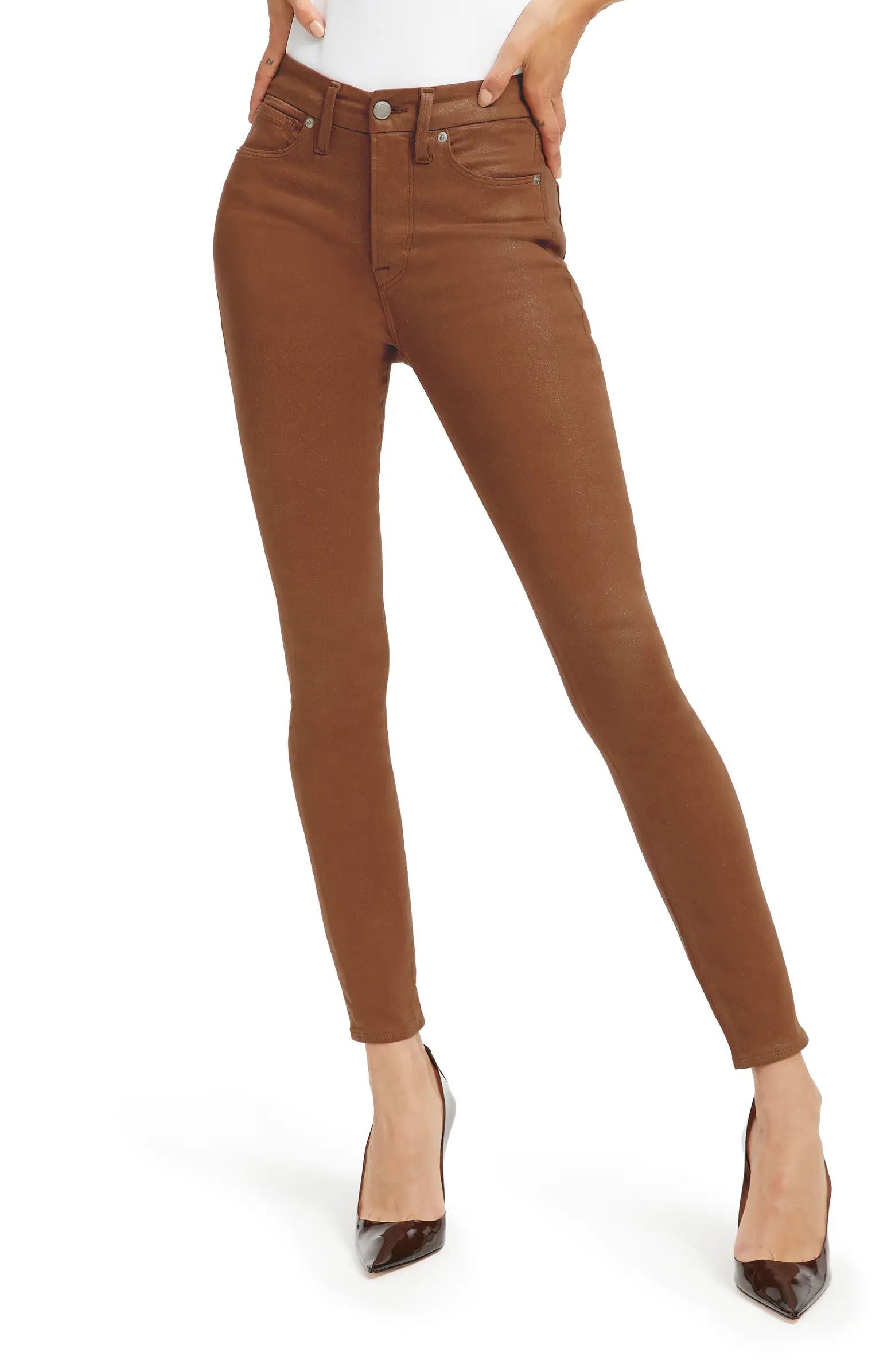 Good Legs Coated Skinny Jeans | Nordstrom