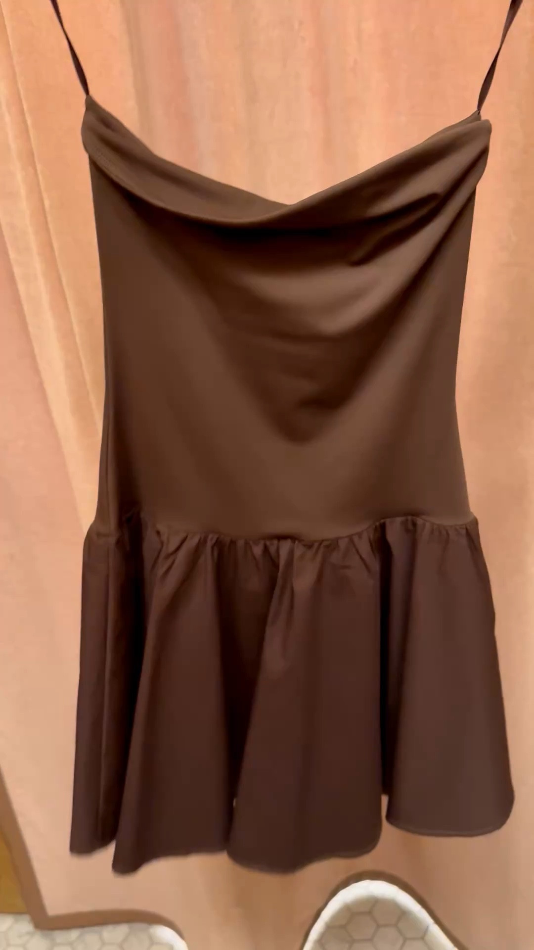The perfect spring dress that fits any heights. Size 2xs in this stunning chocolate brown color 

#LTKPetite #LTKTravel #LTKSeasonal