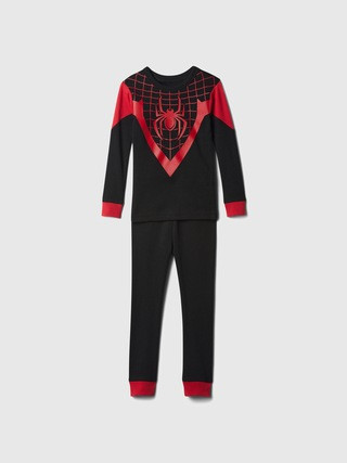 babyGap | Marvel Spider-Man Miles Morales 100% Organic Cotton PJ Set | Gap Factory