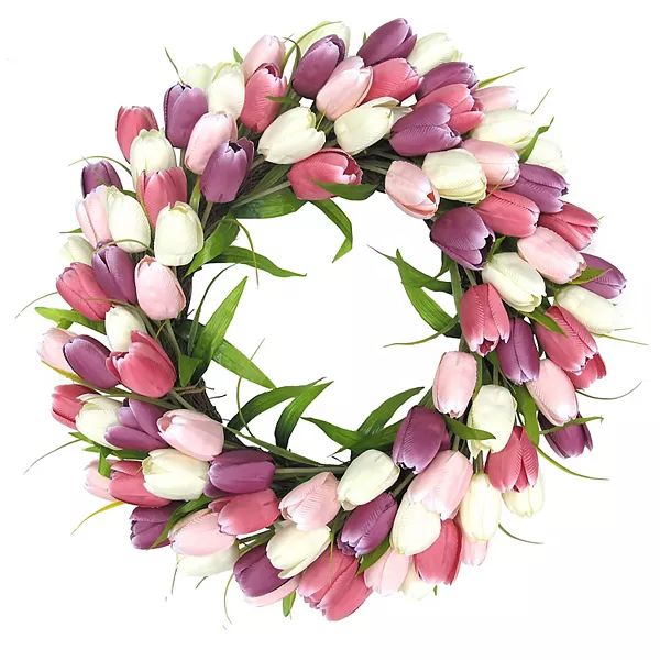 Sonoma Goods For Life® Artificial Tulip Wreath | Kohl's