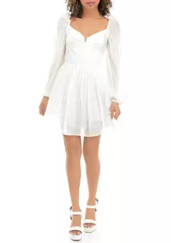 Women's Blouson Sleeve Dress | Belk
