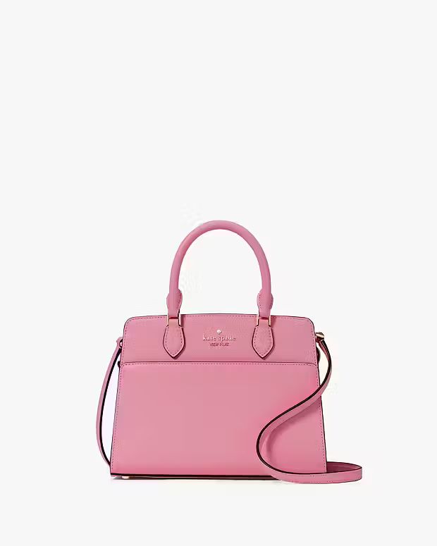 Madison Saffiano Leather Small Satchel | Kate Spade Outlet