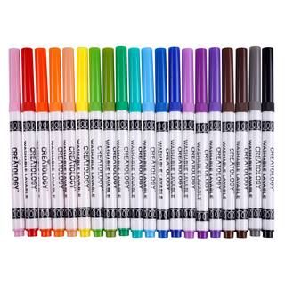 20 Color Round Tip Washable Marker Set by Creatology® | Michaels Stores