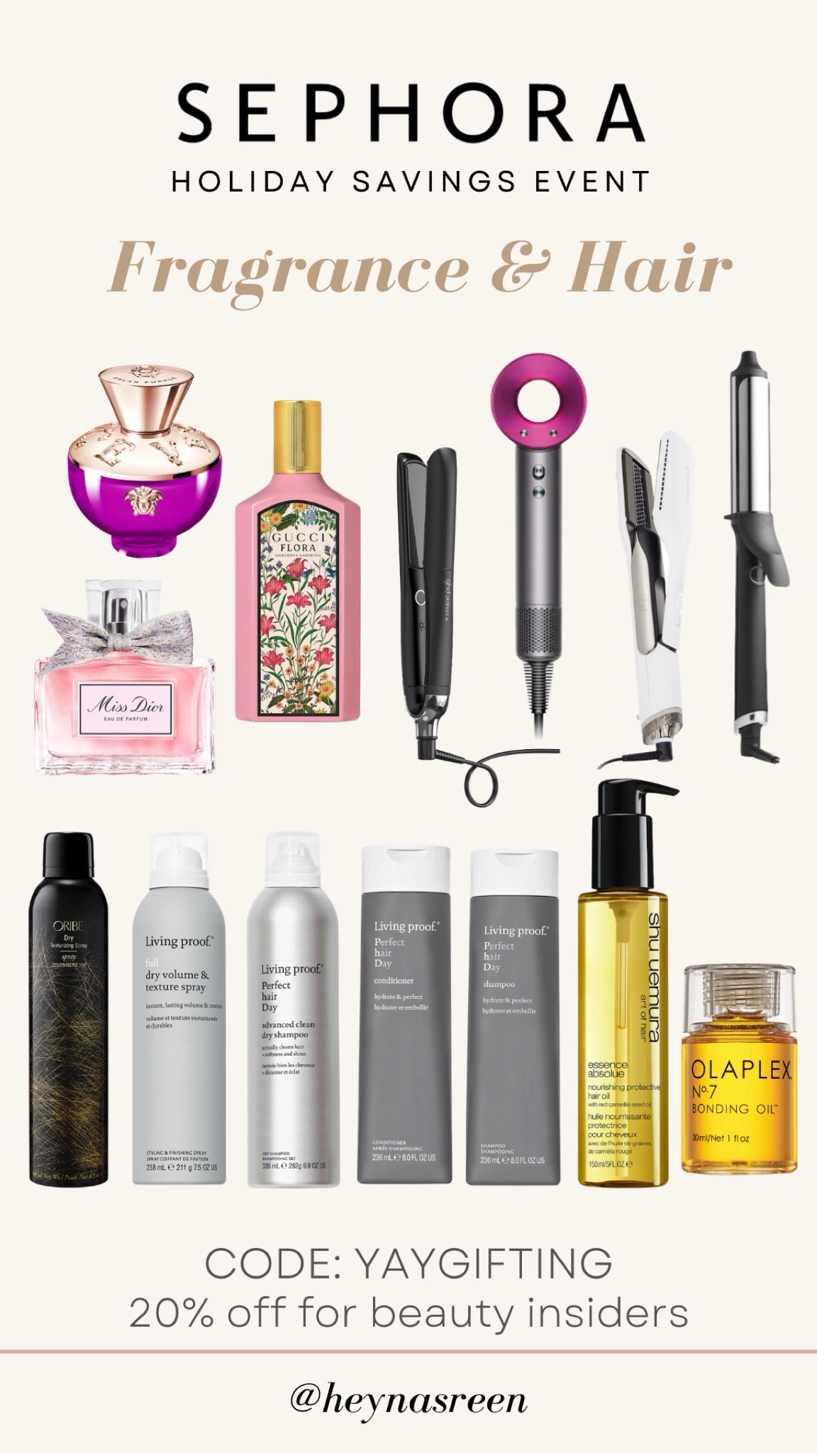 Sign up (for free) to become a beauty insider to save 20% during the Sephora savings event 

#LTKsalealert #LTKbeauty