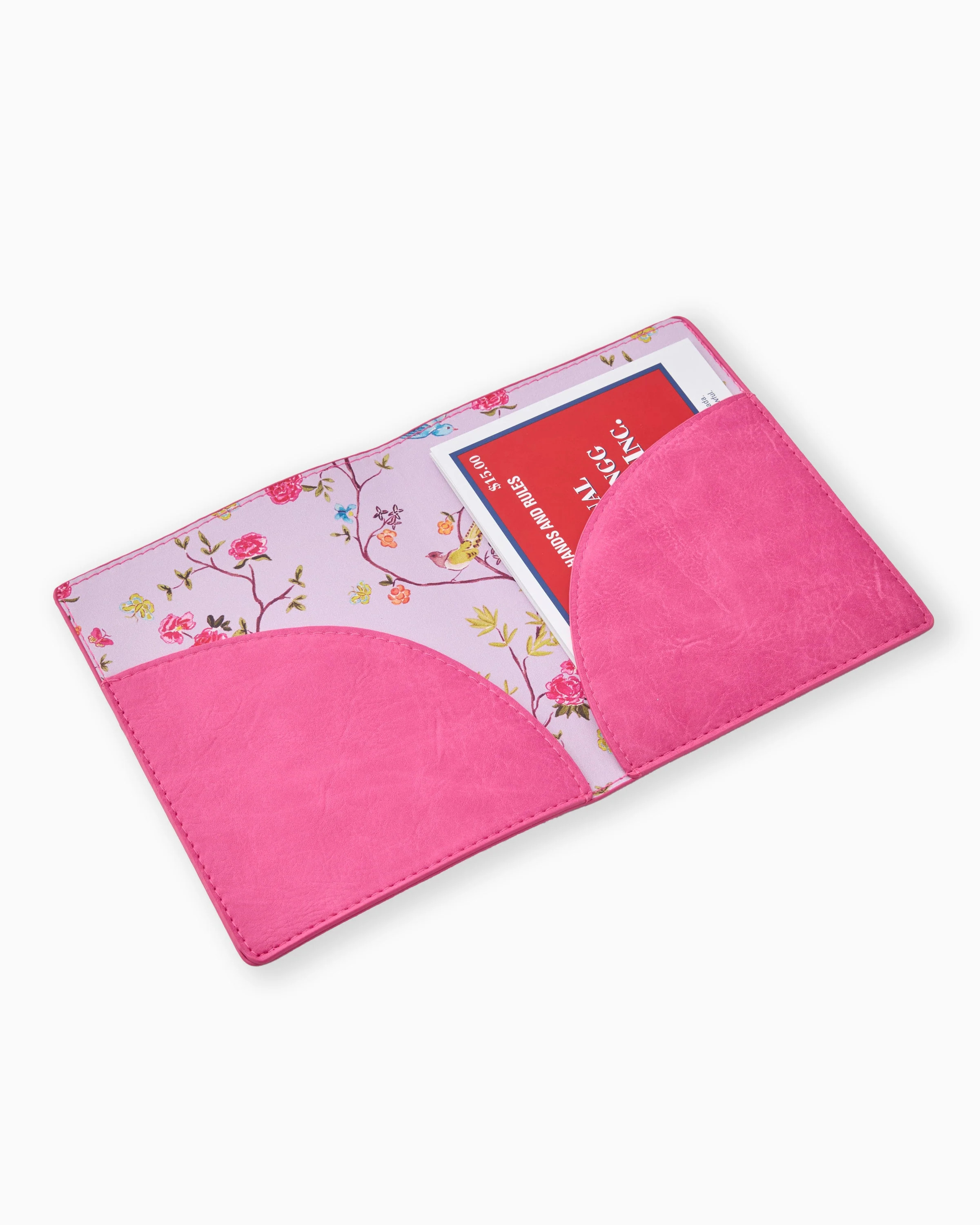 Hot Pink Mahjong Card Folio | Oh My Mahjong