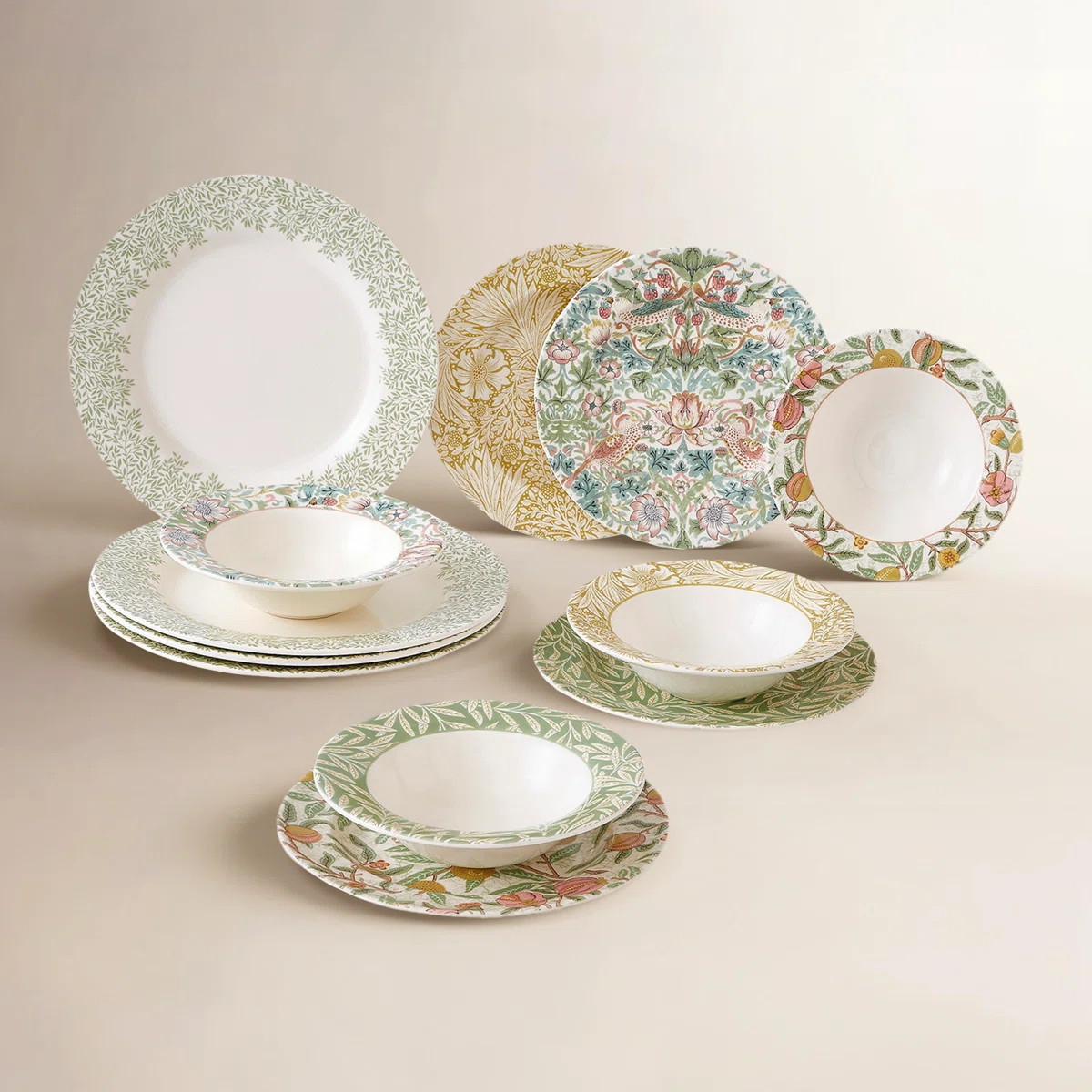 Spode Morris & Co 12 Piece Set | Wayfair North America