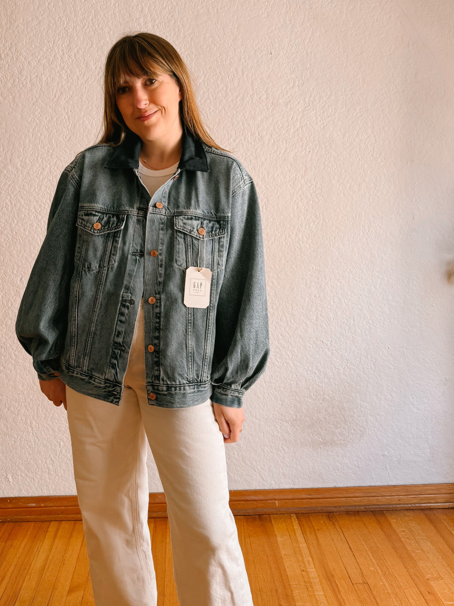 Gap x Doen denim jacket size small