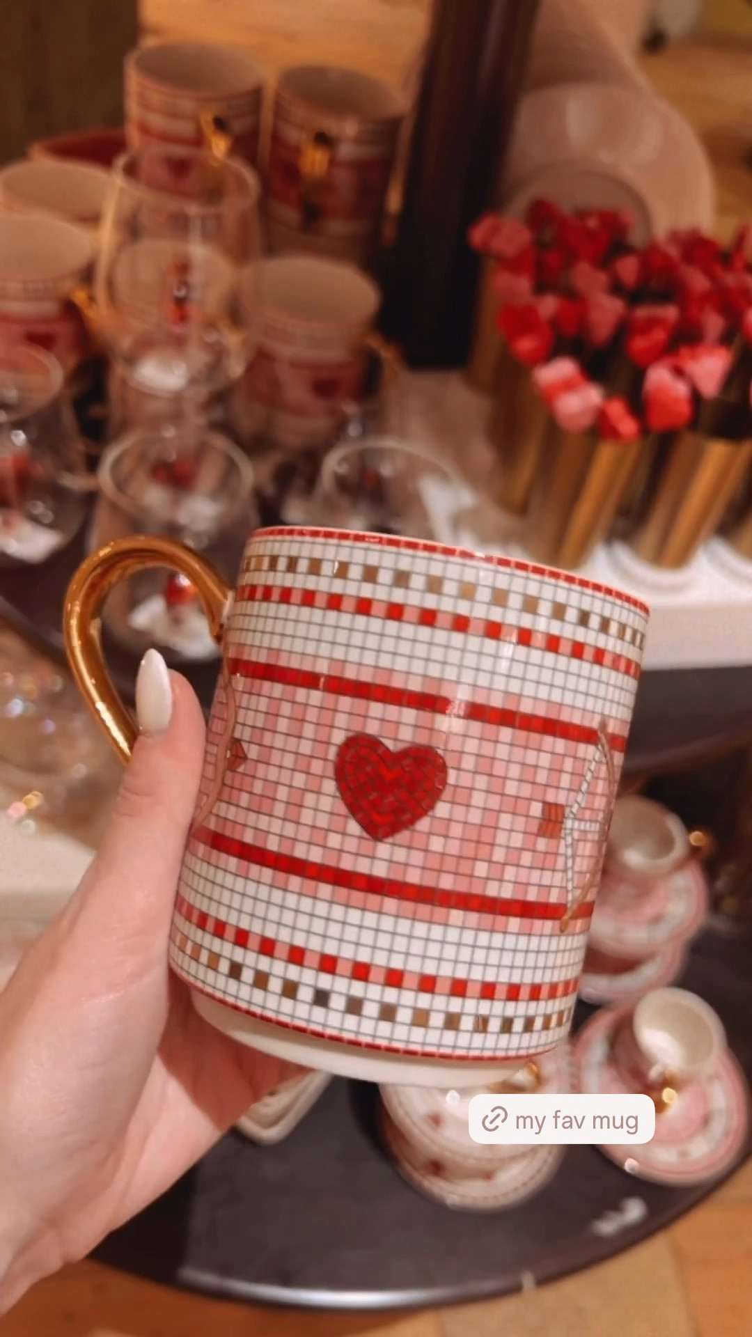 // Valentine’s Day mug from anthro is on sale !!! // 

#LTKHome #LTKmorningroutine #LTKValentine