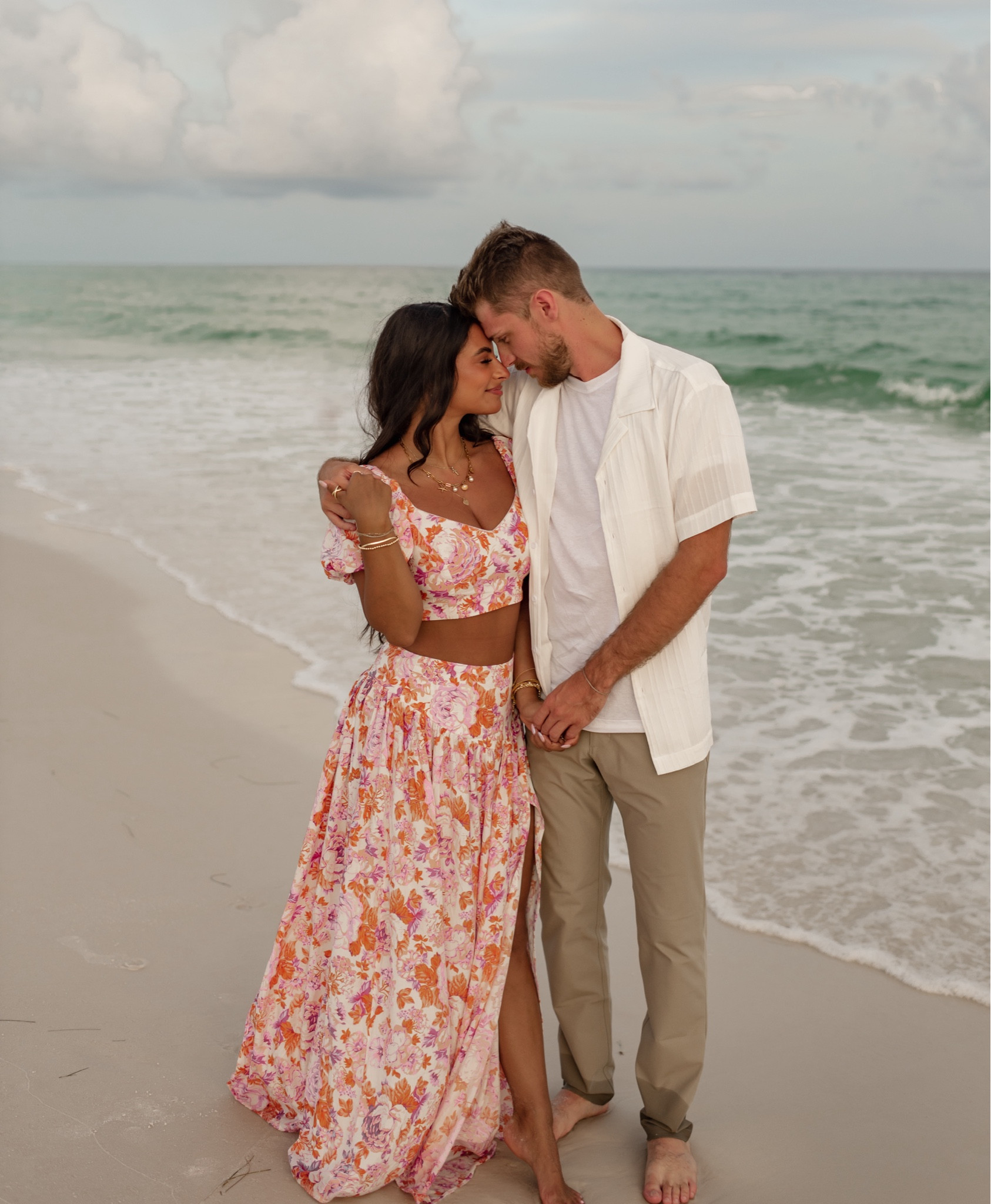 Couple beach pictures outfit inspo 
Two piece skirt set 

#LTKSeasonal #LTKWedding #LTKStyleTip