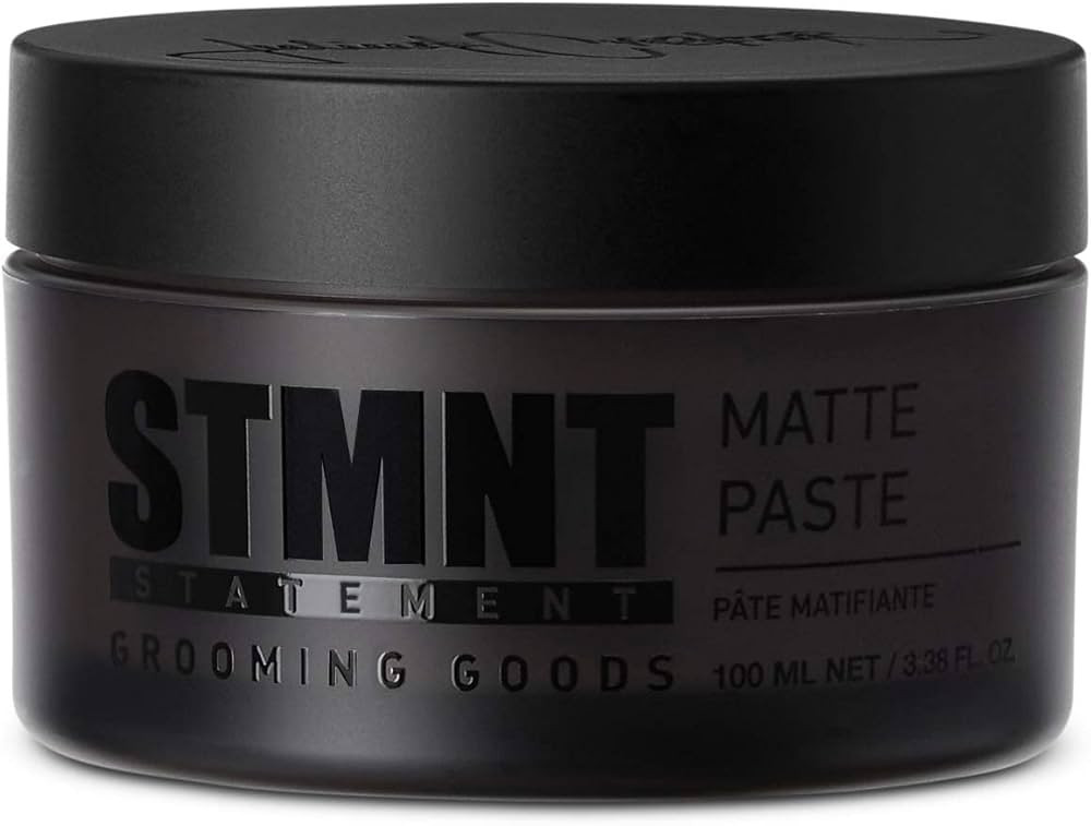 STMNT Grooming Goods Matte Paste, 3.38 oz | Strong Control | Non-Greasy Formula | Amazon (US)