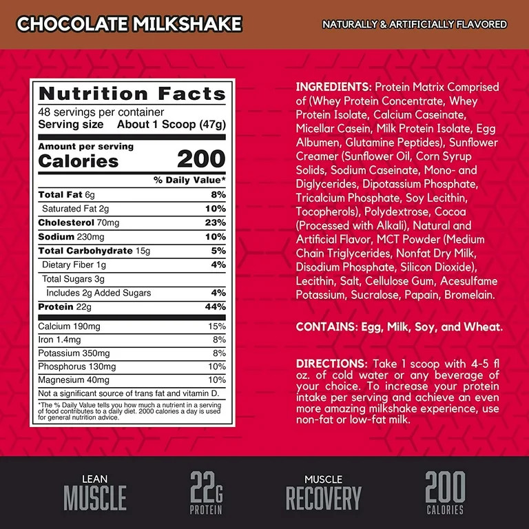 BSN Syntha-6 Chocolate Milkshake Protein Powder, 5.04 lb | Walmart (US)
