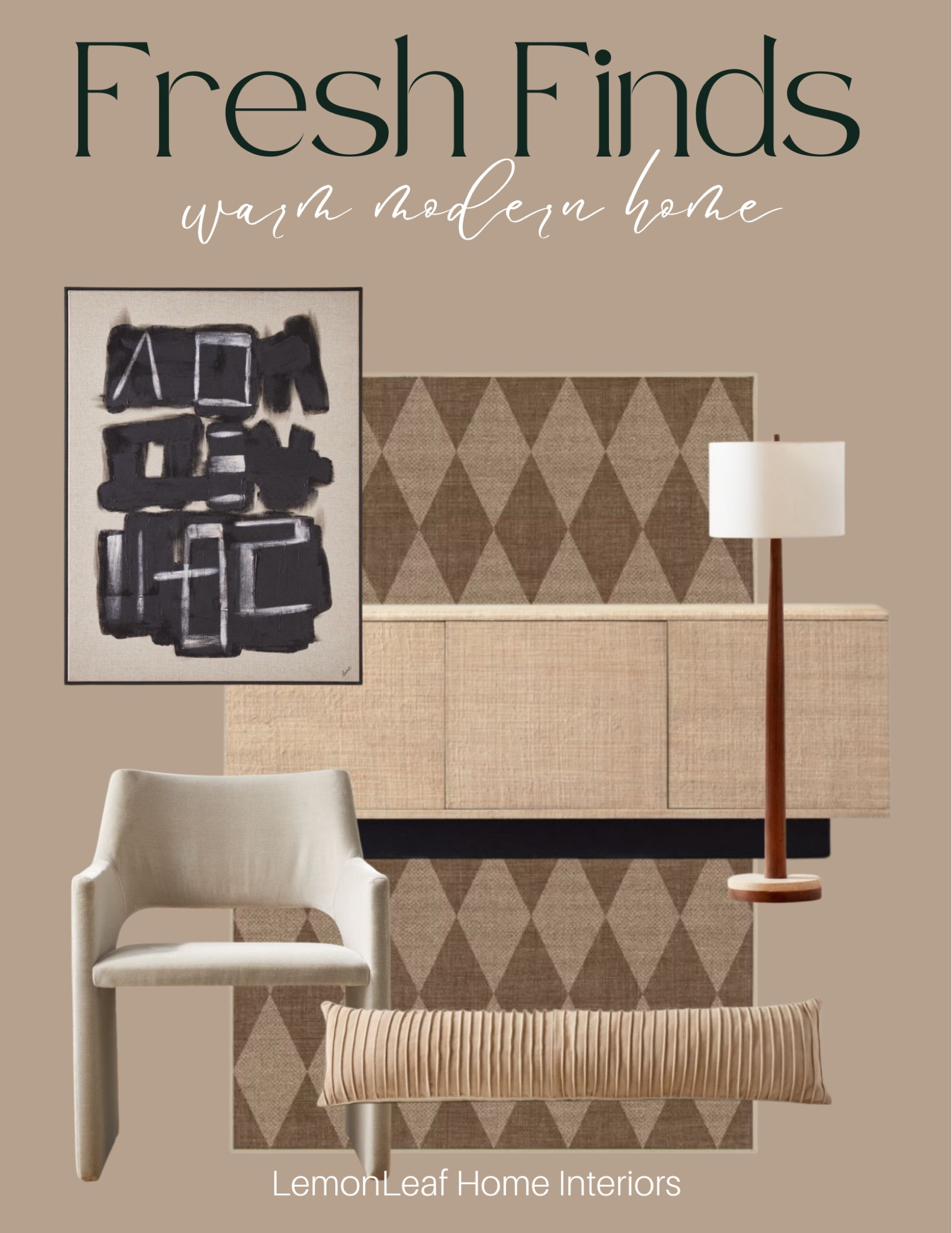 Inspiration for a warm, modern home. New finds in home furniture and furnishings. Console table, floor lamp, framed art, wall art, accent chair, dining chair, long lumbar pillow, Ruggable rugs, washable rugs 


#LTKhome #LTKsalealert #LTKstyletip