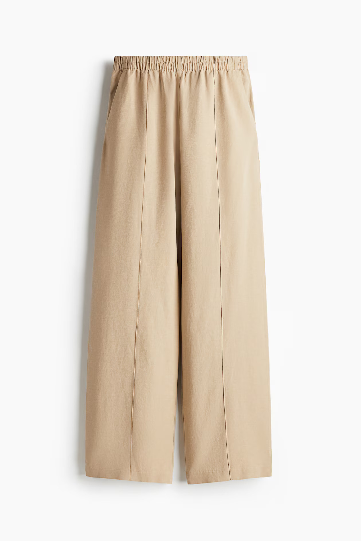 Linen-blend trousers | H&M (UK, MY, IN, SG, PH, TW, HK)