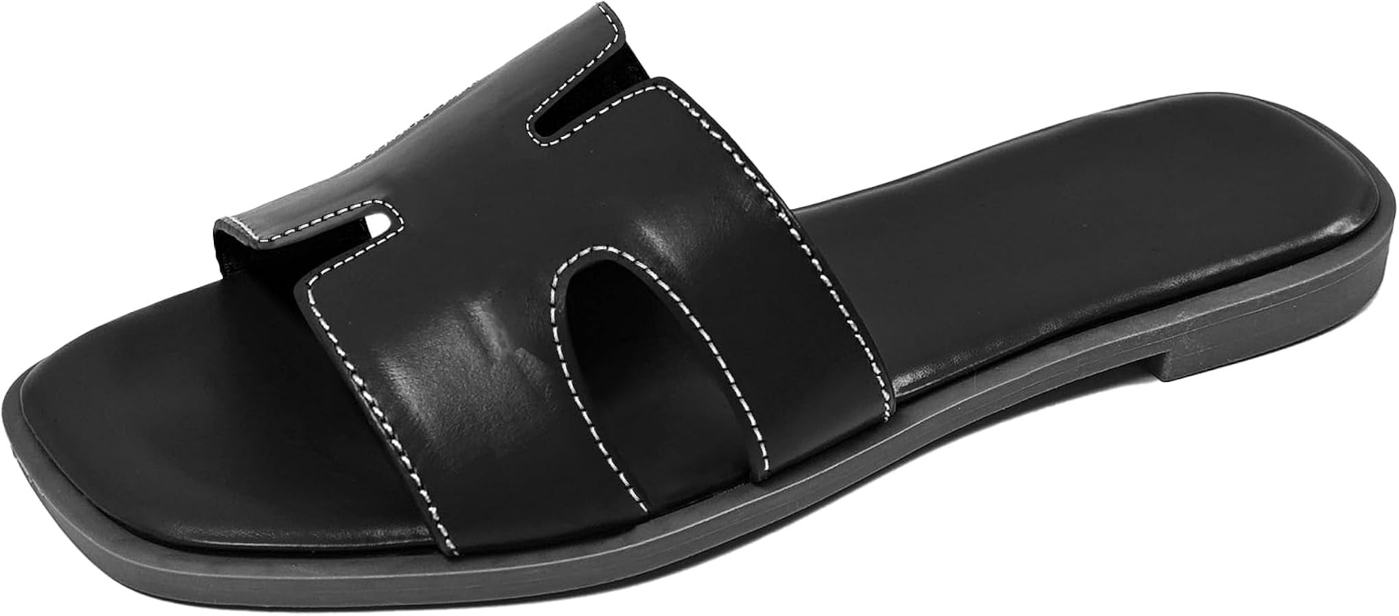 Women's Flat Sandals Comfortable Sandals Women Anti-slip Versatile Women's Slide Sandals Vacation... | Amazon (US)