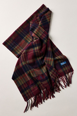 Plaid Cashmere Scarf | Anthropologie (US)