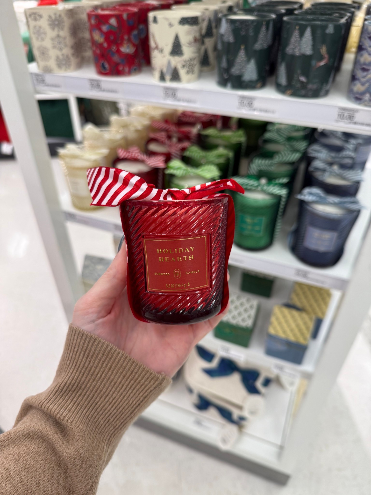 $5 candles that have a cutesy little bow would make the perfect EASY gift!!! Grab a coffee gift card and you have a wonderful teacher gift - add in some face masks and you have a great gift for a friend, sister etc. 

#LTKGiftGuide #LTKHoliday #LTKSeasonal