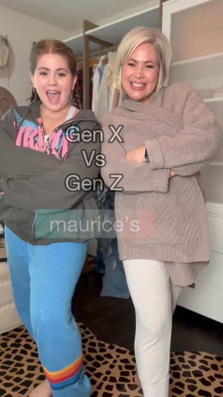 Gen X vs Gen Z
Let’s play a fun game with @maurices
 
Comment the word “LINK” and I will send you a direct link to your messages.
 
It’s always fun having teenage daughters in the house but when they start taking your clothes it’s another story. HA!

✨Y’all are always asking where my kids shop and my first recommendation is @maurices. They have so many options for you and your teen. Olivia and I thought it would be fun to battle it out and see who wore it better.
 
Don’t miss my stories as I share sizes and more.
 #sponsored #discovermaurices #curvystyle #midsizefashion #40plusstyle


#LTKFind #LTKFestival #LTKGiftGuide