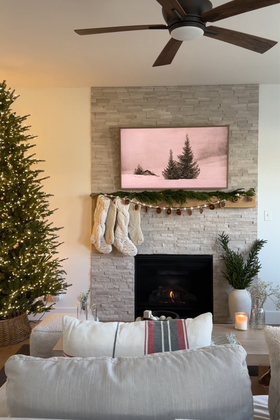 Christmas mantel Sale Sale Sale 

#LTKHoliday #LTKHolidaySale #LTKSeasonal