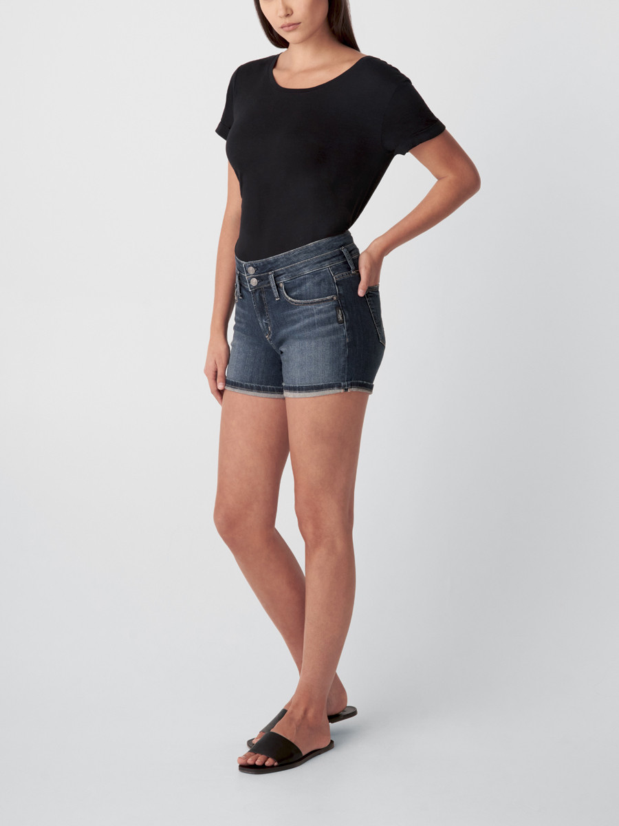 Suki Mid Rise Short | Silver Jeans Co. (US)
