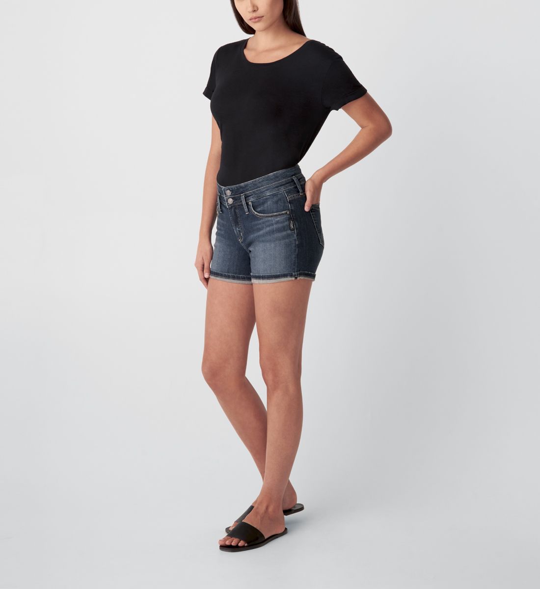 Suki Mid Rise Short | Silver Jeans Co. (US)