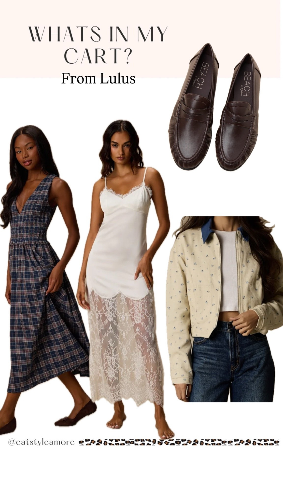 Chic classic fall styles. Lace, plaid and florals.

#LTKSeasonal #LTKCon #LTKootd