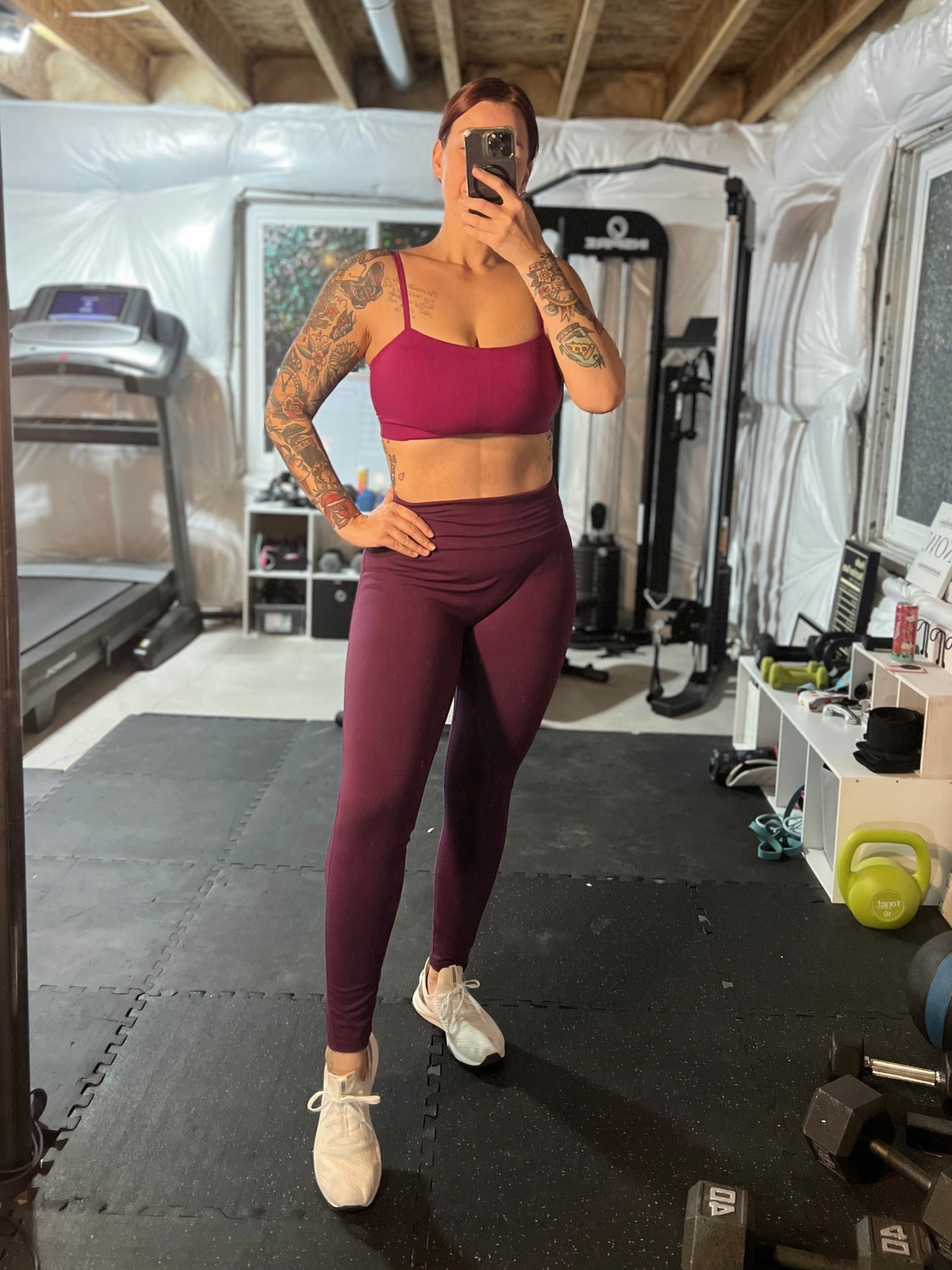 Early morning workout ☀️
Love these sports bras and leggings! 🙌🏻
I’m wearing a Large in the bra and a XL in the leggings (size up).

#LTKActive #LTKFindsUnder50 #LTKMidsize