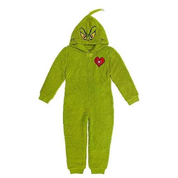 Dr. Seuss Matching Family Grinch Onesie Pajamas - Kids, 6- Years - Walmart.com | Walmart (US)