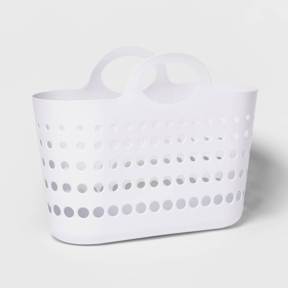 6gal Plastic Flex Tote White - Sun Squad | Target