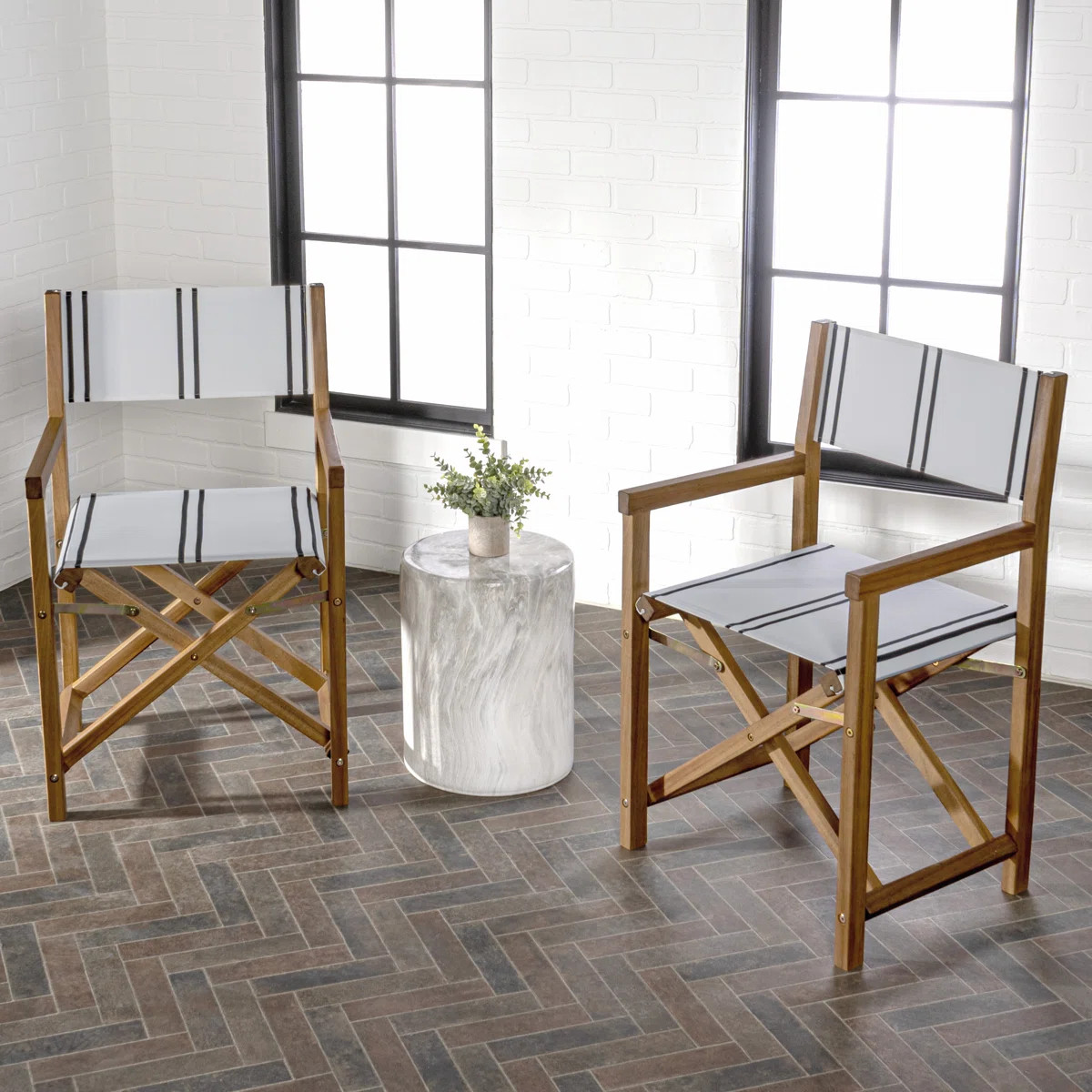 Zaniya Folding Director Chair (Set of 2) | Wayfair North America