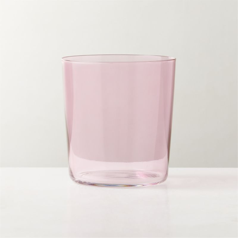 Marta Peony Double Old-Fashioned Glass | CB2 | CB2