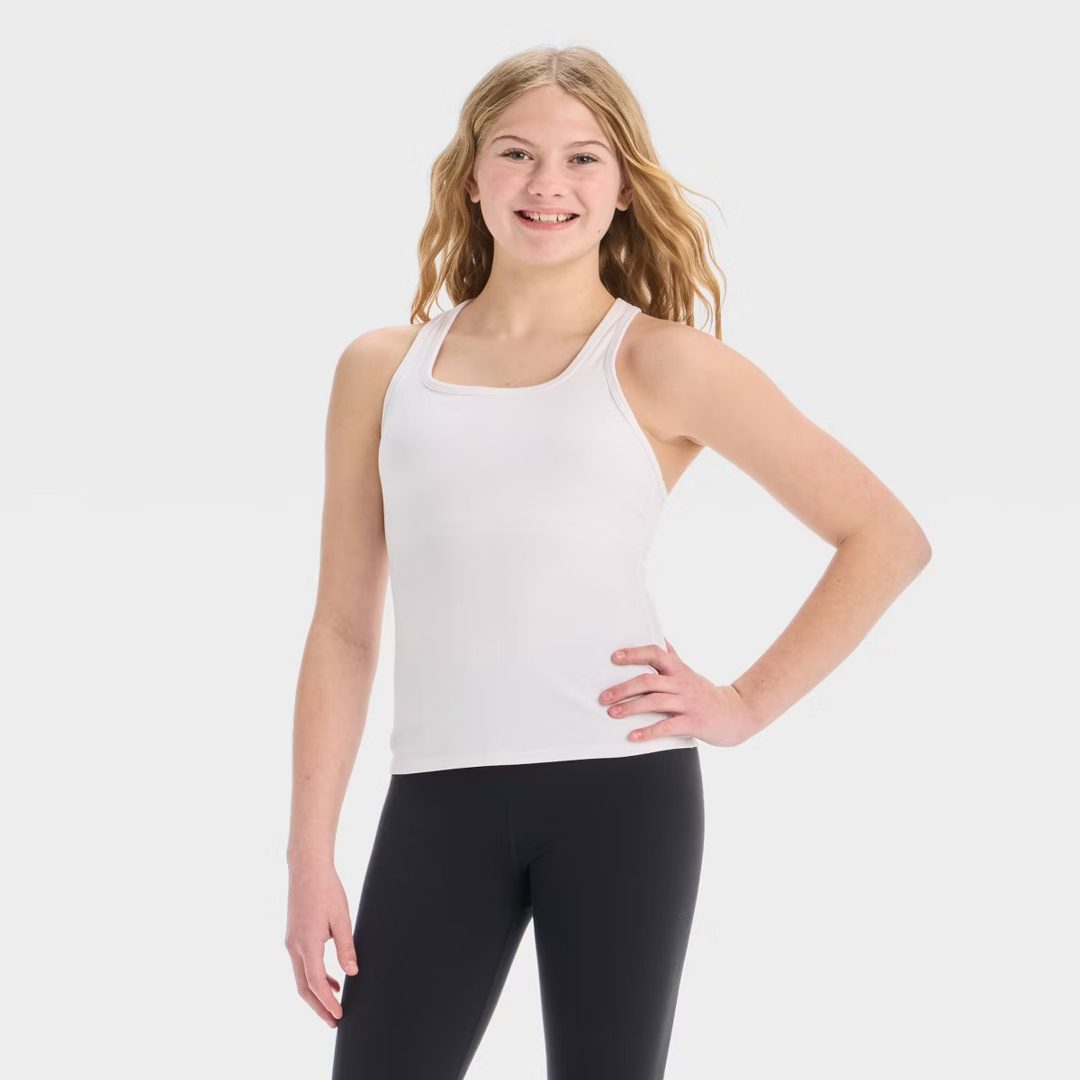 Girls' Racerback Tank Top - All In Motion™ | Target