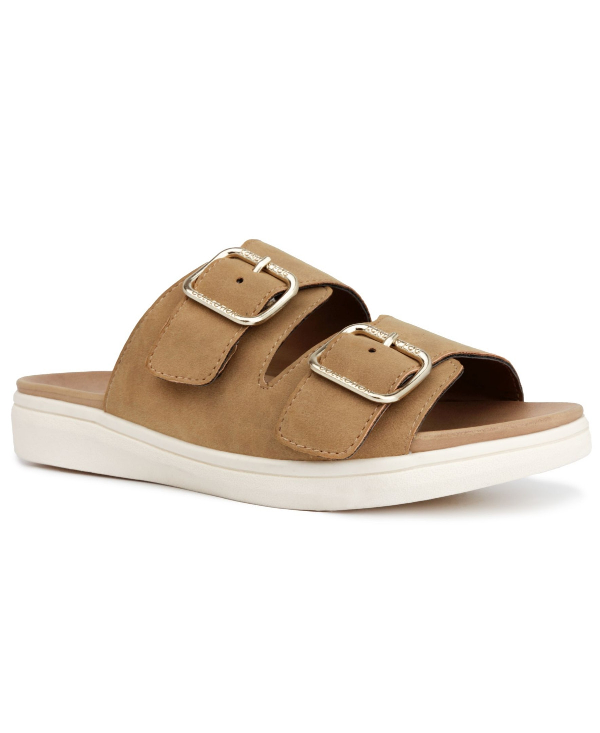 London Fog Women's Lorraine Buckle Sandals Women's Shoes | Macys (US)