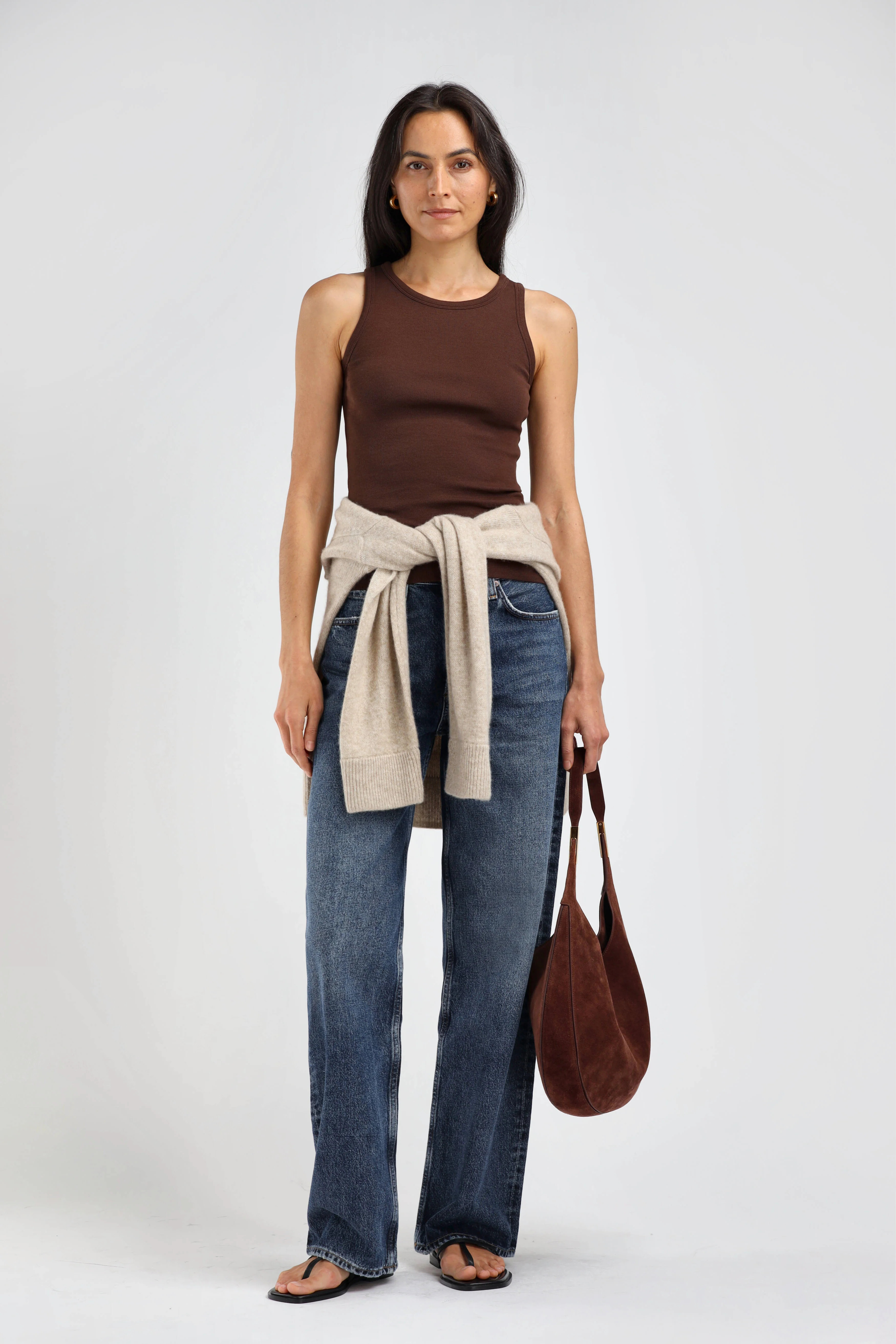 Tank Top La Coeur in Mocca | ANITA HASS